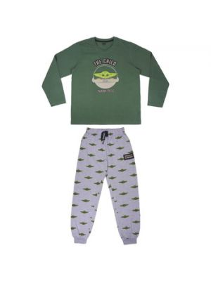 Piżama Disney zielona