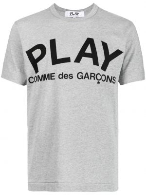 T-shirt Comme Des Garçons Play grå