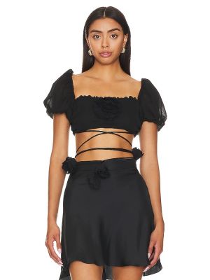 Top For Love And Lemons nero