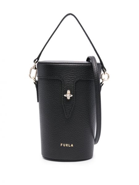 Δερμάτινη τσάντα shopper με σχέδιο Furla