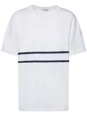 Bavlněné tričko jersey Moncler