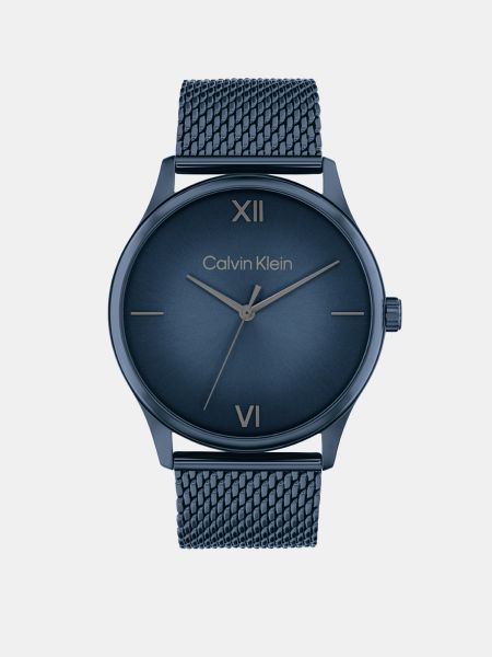 Relojes de malla Calvin Klein azul