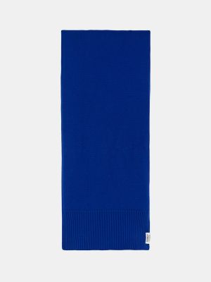 Bufanda de lana Ecoalf azul
