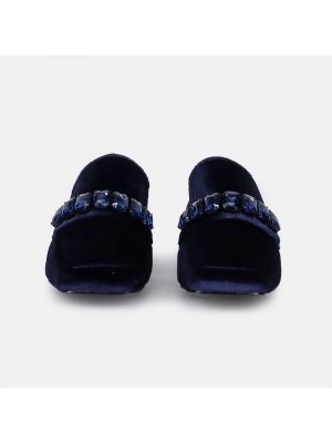 Loafers de terciopelo‏‏‎ Jeannot azul