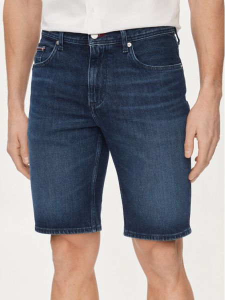 Priliehavé džínsové šortky Tommy Hilfiger