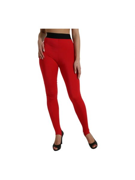Leggings Dolce & Gabbana rojo