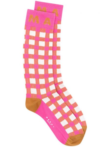 Kostkované ponožky Marni