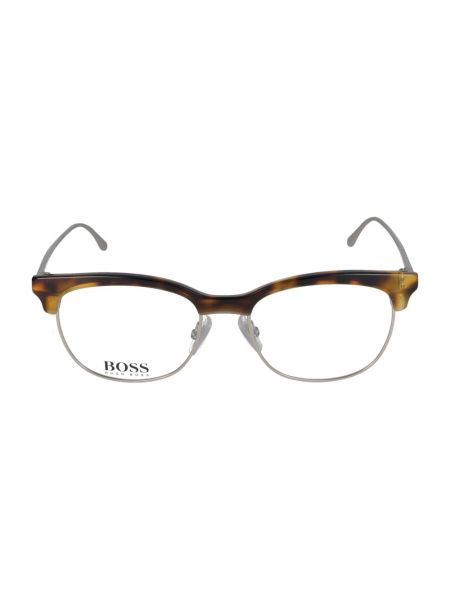 Brązowe okulary Hugo Boss