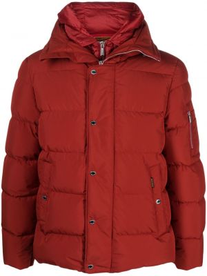 Kabát s kapucí Moorer červený