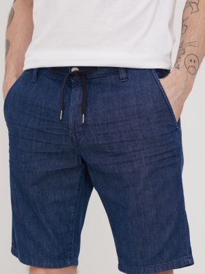 Памучни панталон Tom Tailor синьо