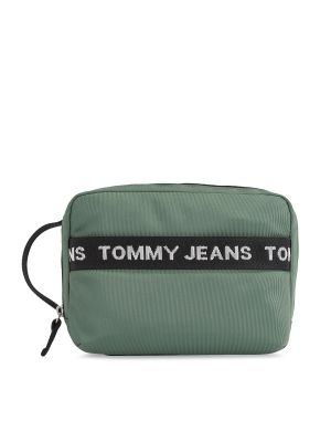 Kufr z nylonu Tommy Jeans zelený