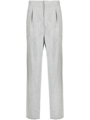 Pantaloni di lana Zegna grigio