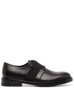 Slip-on кожени обувки в стил дерби Nicolas Andreas Taralis черно