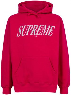 Hoodie Supreme rosso