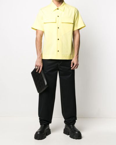 Camisa manga corta Bottega Veneta amarillo