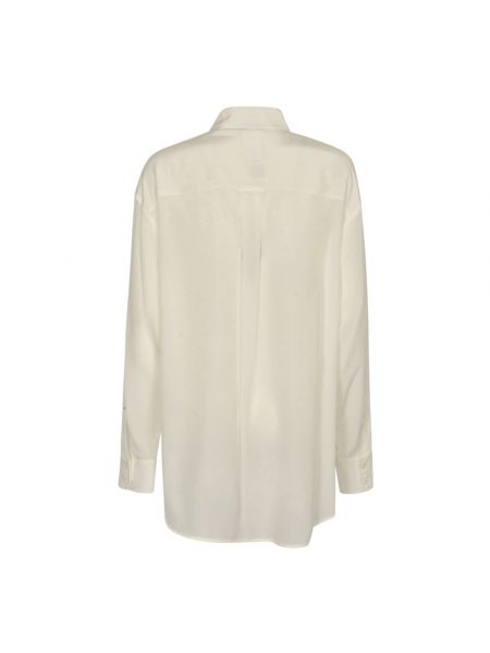 Camisa de seda de cristal Sportmax blanco
