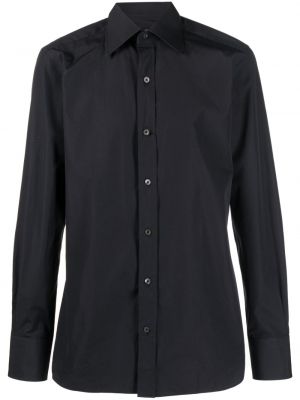 Hemd aus baumwoll Tom Ford schwarz