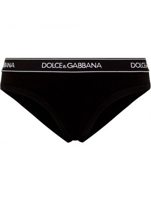 Tangas de cintura baja Dolce & Gabbana negro