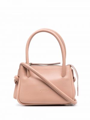 Kožna torbica Marsell ružičasta