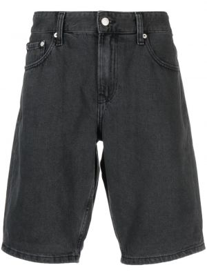 Дънкови шорти Calvin Klein Jeans черно