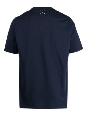 Koszulka bawełniana Pop Trading Company niebieska