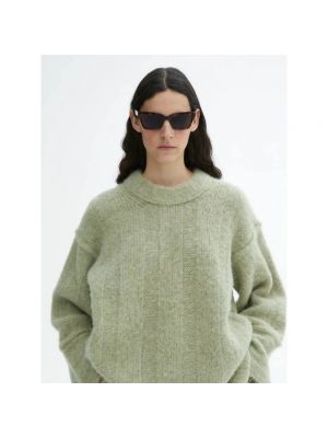 Sweter z alpaki Dagmar zielony
