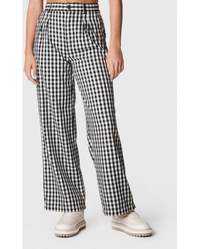 Tommy Jeans Szövet nadrág DW0DW13765 Fekete Relaxed Fit