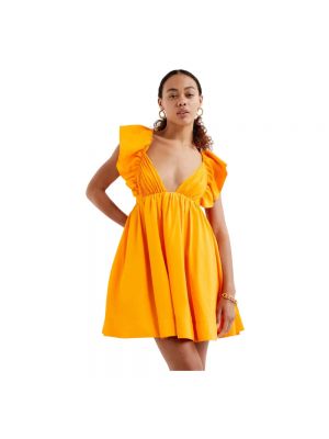 Sukienka For Love & Lemons pomarańczowa