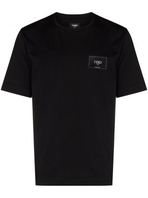 Тениска Fendi черно
