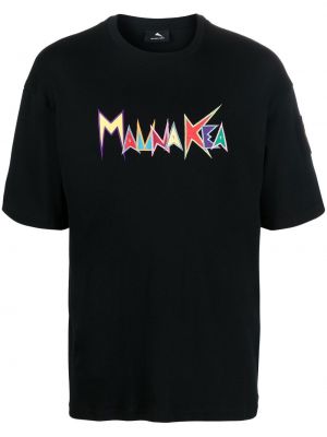 T-shirt Mauna Kea svart