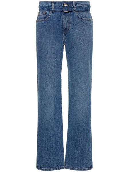 Straight leg jeans Proenza Schouler blu