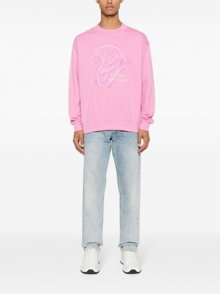 Sweatshirt mit print Fay pink