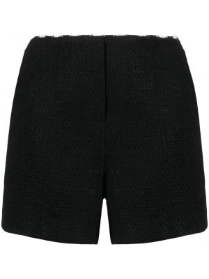 Shorts med hög midja Elie Saab svart