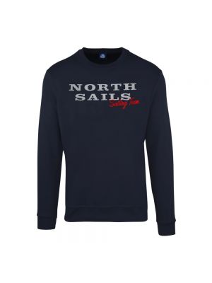 Bluza z kapturem North Sails niebieska