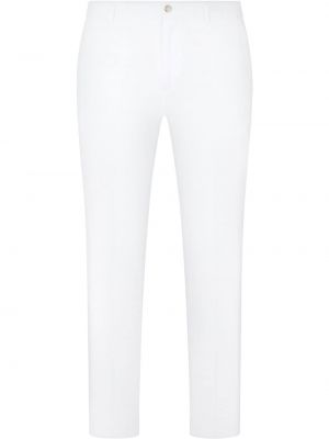 Pantalones slim fit Dolce & Gabbana blanco