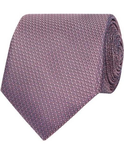 Krawat z jedwabiu Christian Berg Men, różowy