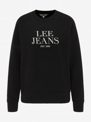Bluza z nadrukiem Lee czarna