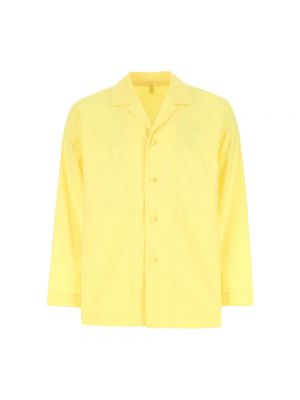 Koszula Issey Miyake żółta