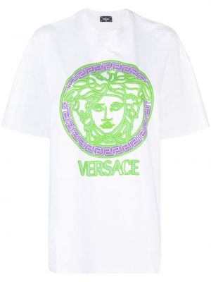 T-shirt aus baumwoll Versace
