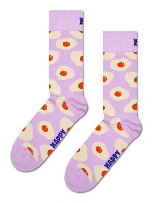 Čarape Happy Socks ljubičasta