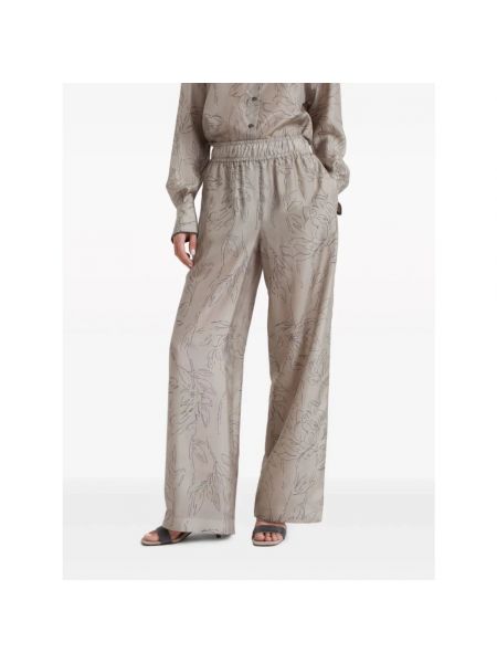 Spodnie relaxed fit Brunello Cucinelli