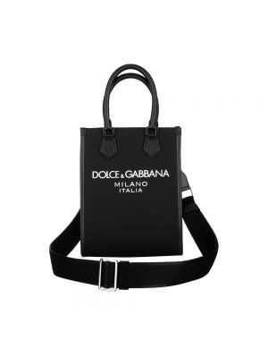 Shopperka skórzana Dolce And Gabbana