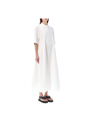 Sukienka długa Jil Sander biała