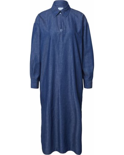 Line of Oslo Košeľové šaty 'Fonda'  modrá