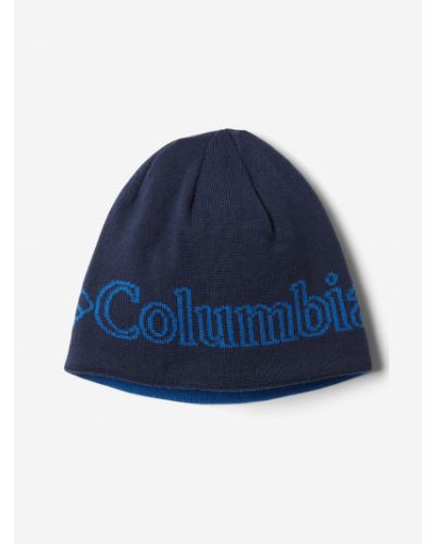 Obojstranná čiapka Columbia modrá