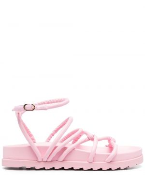 Sandale ohne absatz Chiara Ferragni pink