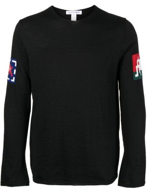 Pullover mit rundem ausschnitt Comme Des Garçons Shirt schwarz