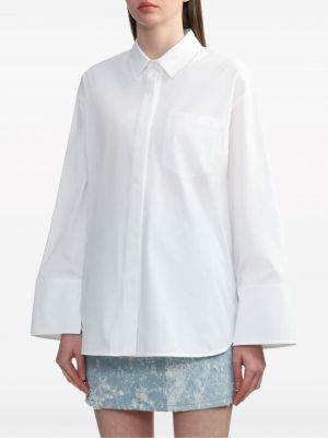 Košile s mašlí s volány Juun.j bílá