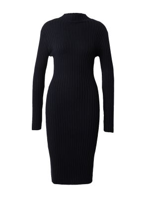 Pletené pletené šaty Melawear čierna