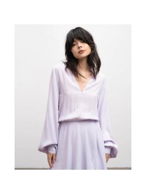 Mini vestido Ahlvar Gallery violeta